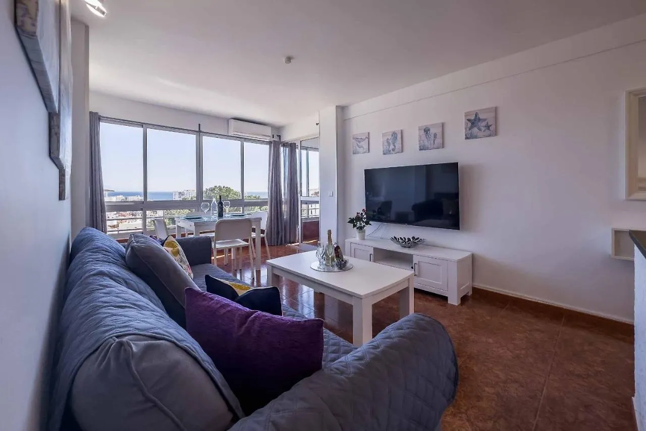 Apartamento Acogedor, Terraza, Piscina Y Mar ベナルマデナ スペイン